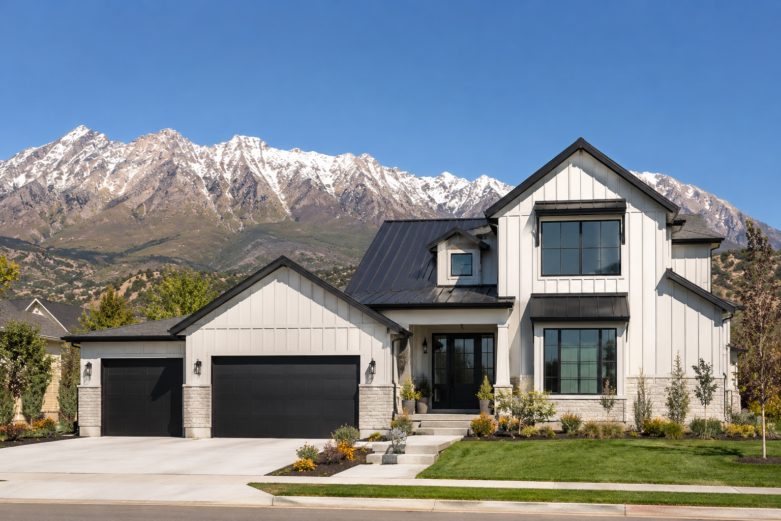 New construction in Utah County
