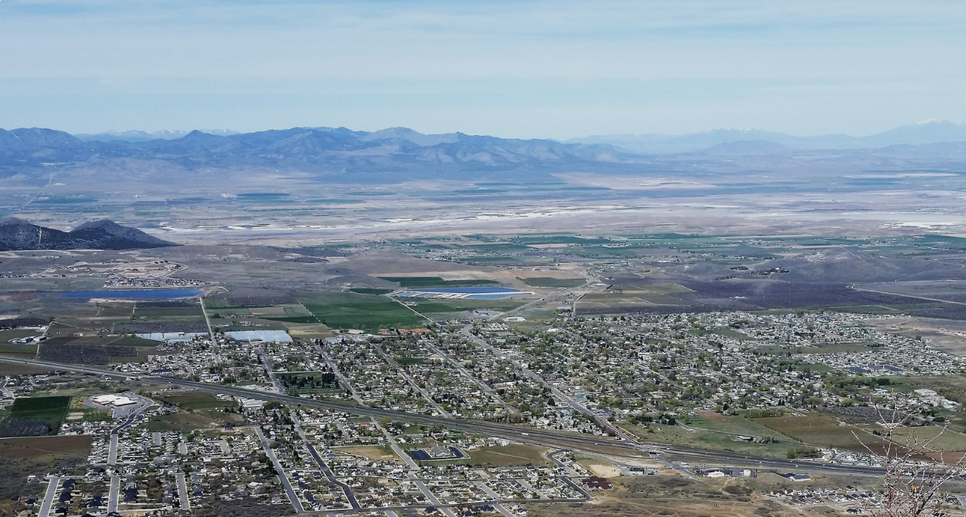 South Utah County aerial view